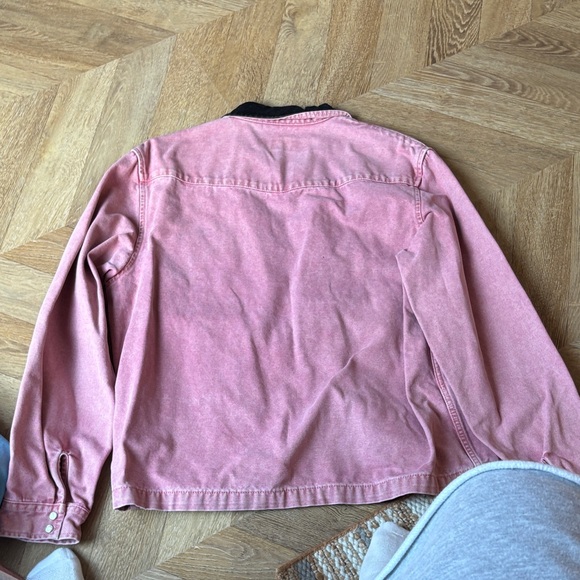 Stussy Pink and Black Lightweight Jacket - Picture 2 of 3